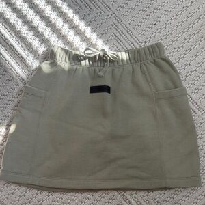 Olive Green Women's Skirt